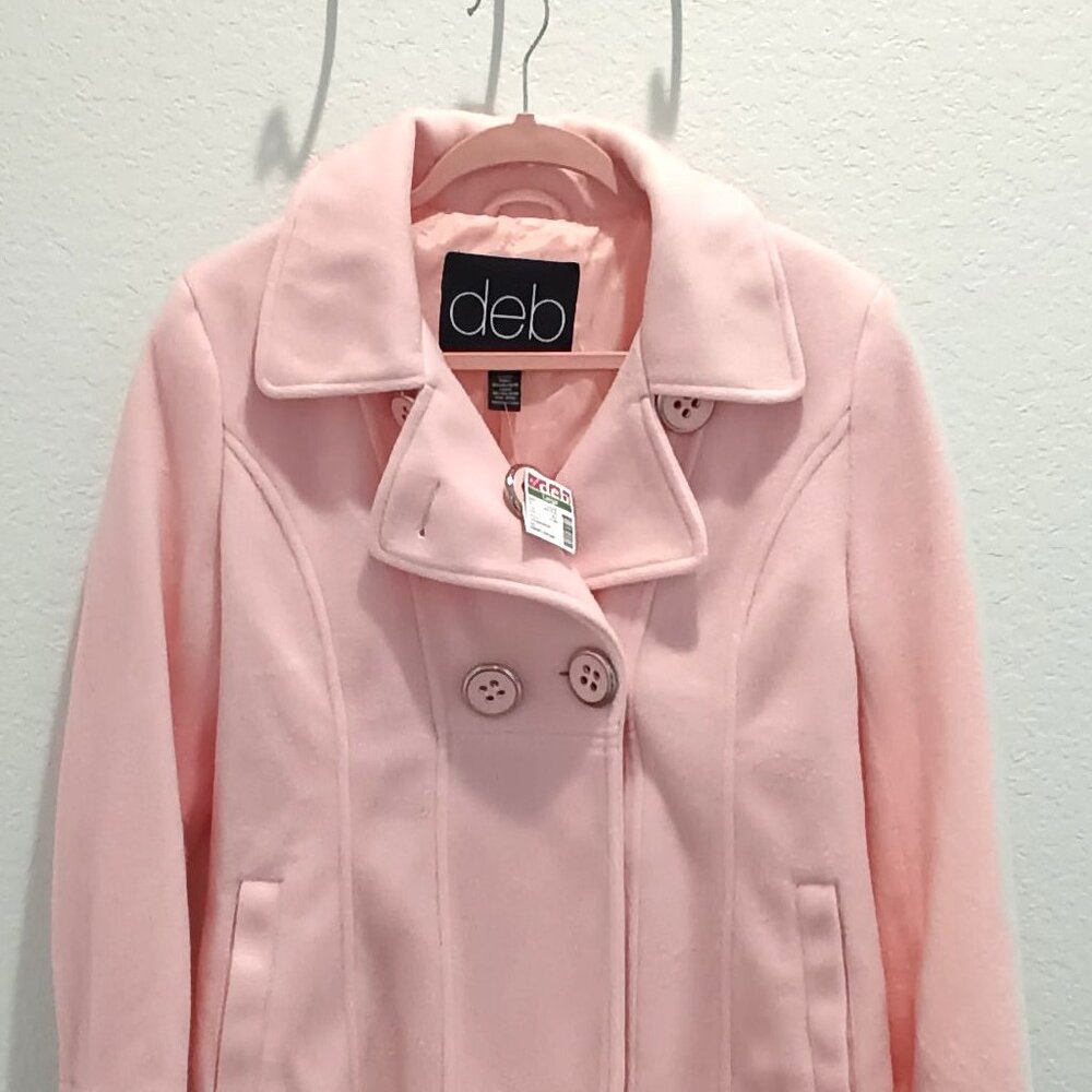 Deb Pink Pea Coat